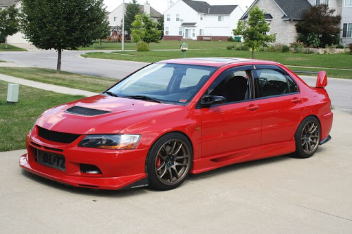 Front bumper mitsubishi Evo 9 VX